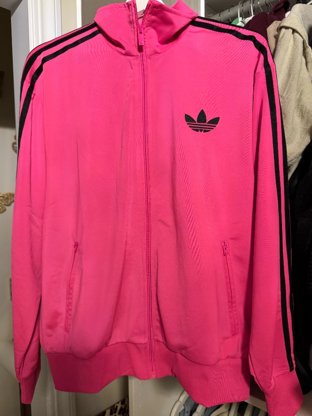 Adidas Originals Women's Pink Jacket size medium